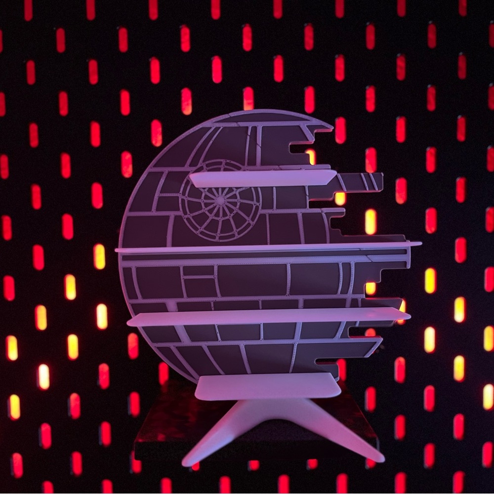 Star Wars Death Star 3D printed